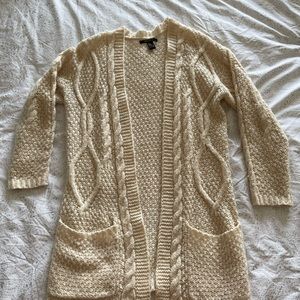 Long Sweater Cover Up